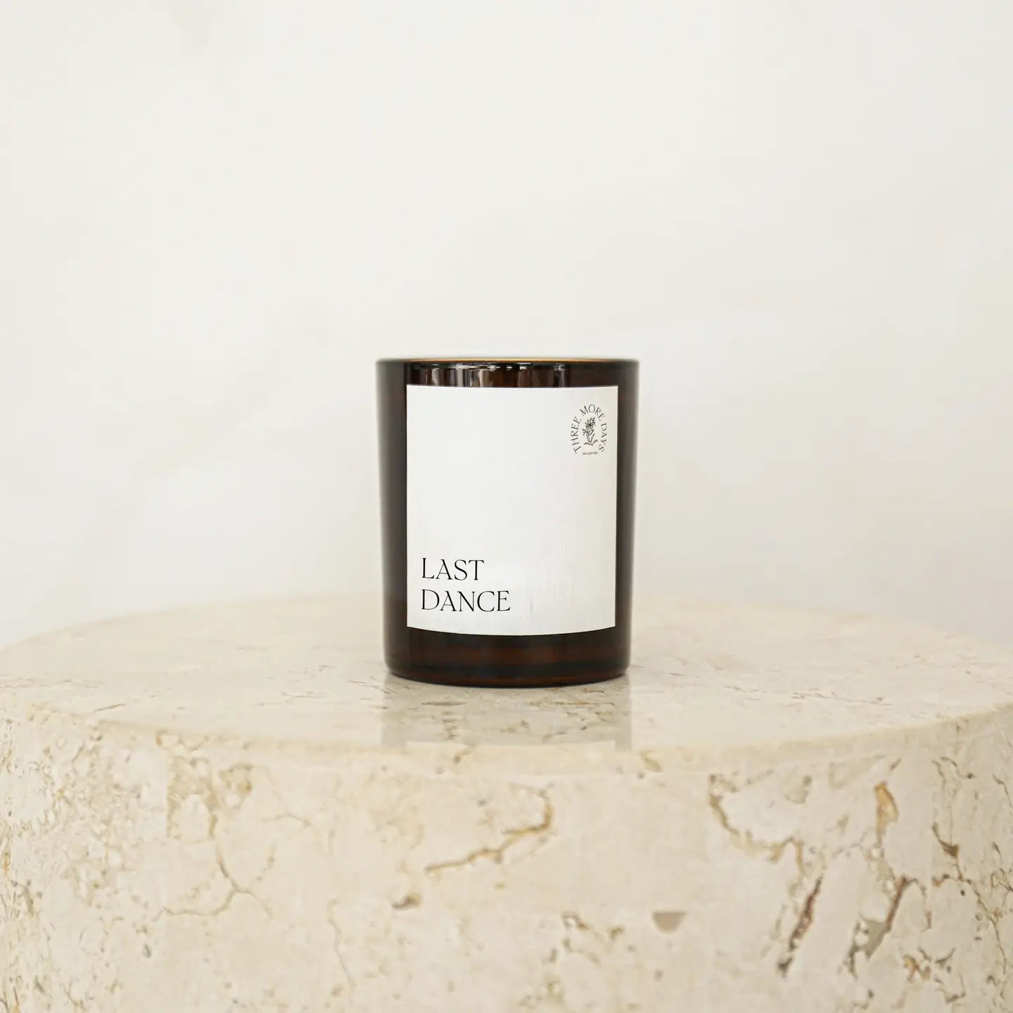 Three More Days Collection Amber Candles - Three More Days Collection - Last Dance: White Musk / Amber / Lemon / Damask Rose - The Little Yarn Store