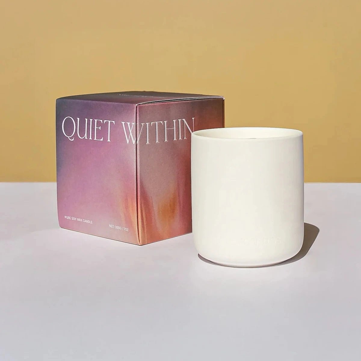 Three More Days Collection Amber Candles - Volume Two The Stillness Series - Three More Days Collection - Quiet Within: Citrus / Daisy / Jasmine / Sandalwood / Carnation - The Little Yarn Store