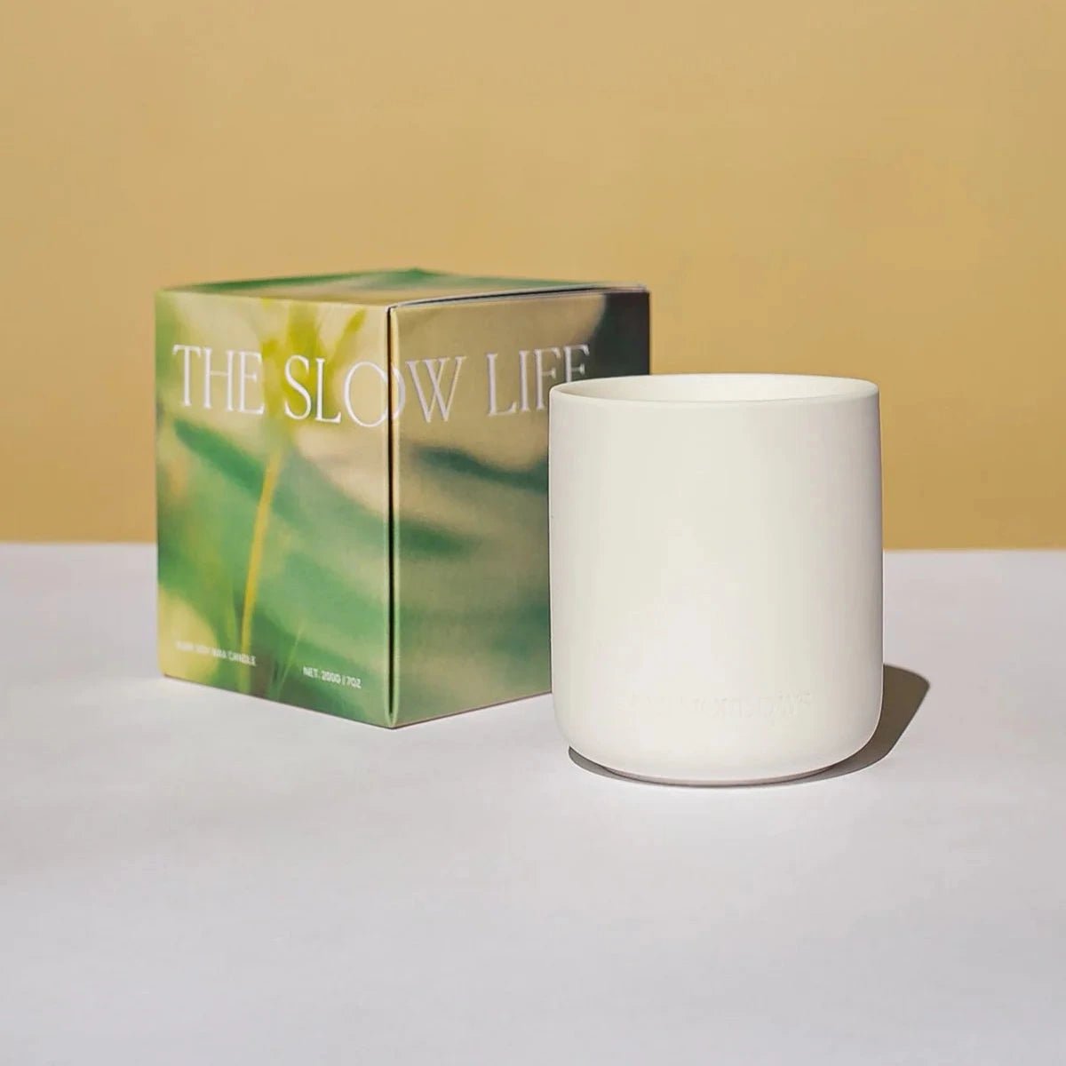 Three More Days Collection Amber Candles - Volume Two The Stillness Series - Three More Days Collection - The Slow Life: Tea / Blue Flowers / Violet / Lily of the Valley - The Little Yarn Store