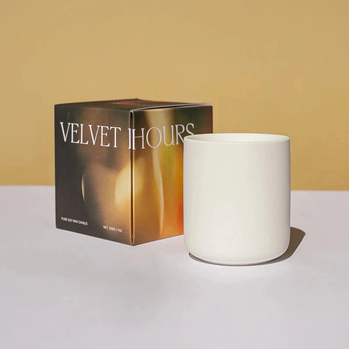Three More Days Collection Amber Candles - Volume Two The Stillness Series - Three More Days Collection - Velvet Hours: Apple / Chamomile / Camphor / Sandalwood / Rose Ceramic - The Little Yarn Store