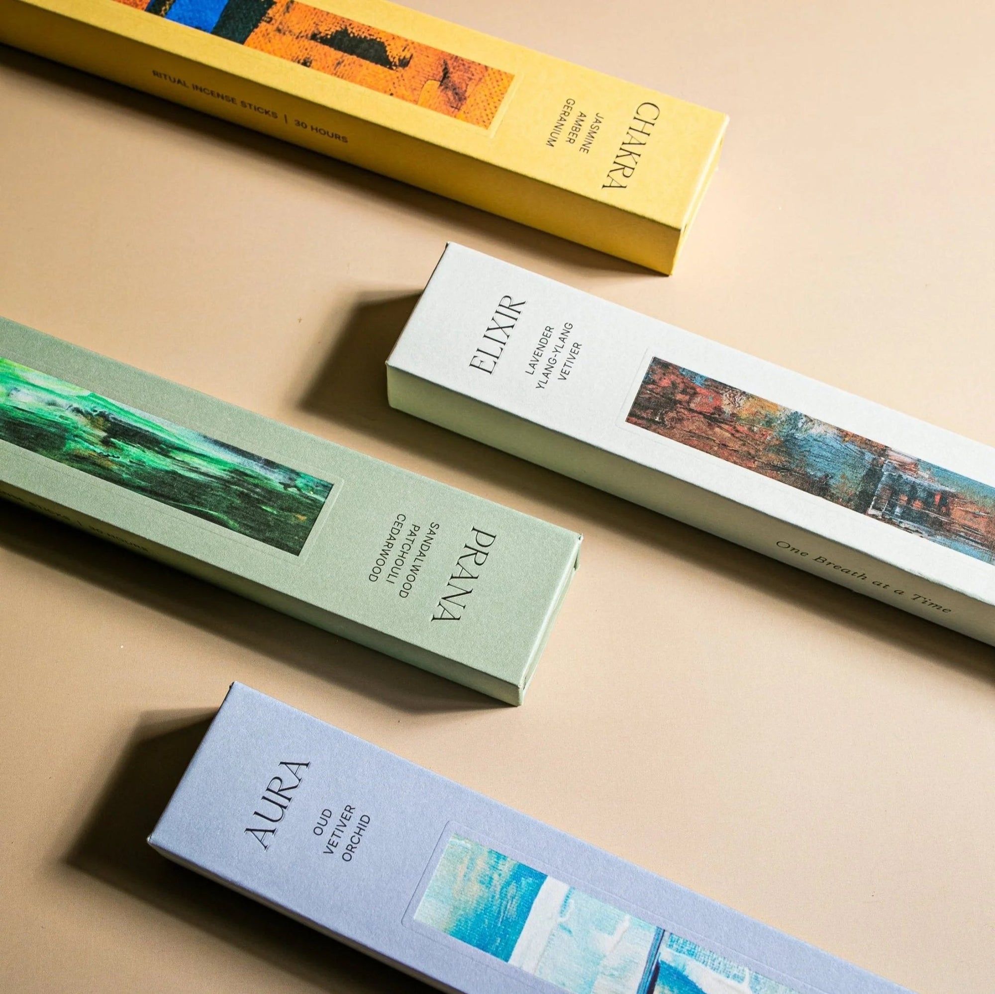 Three More Days Collection Incense - Three More Days Collection - Aura: Oud / Vetiver / Orchid - The Little Yarn Store