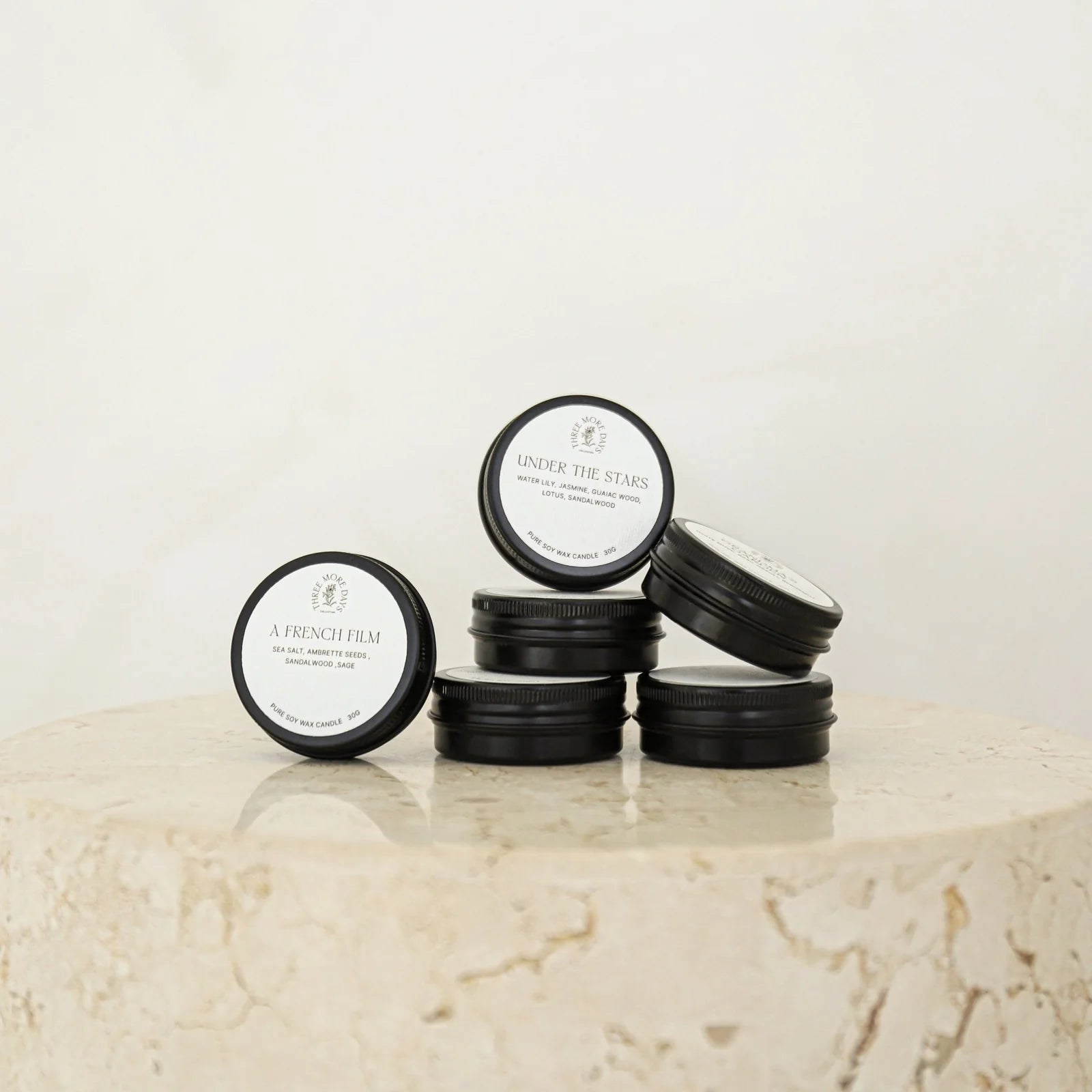 Three More Days Collection Mini Travel Candles - Volume One All the Little Things - Three More Days Collection - The Little Yarn Store