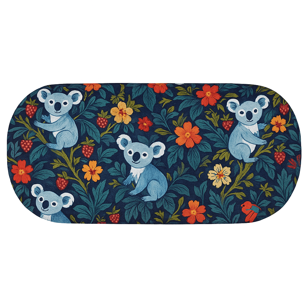 Tools &amp; Notions Travel Case - Artico - Tropical Koala - The Little Yarn Store