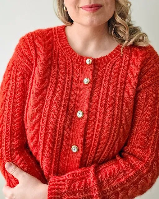 Vivi Cardigan Knitting Kit - Sari Nordlund - One (1) - The Little Yarn Store