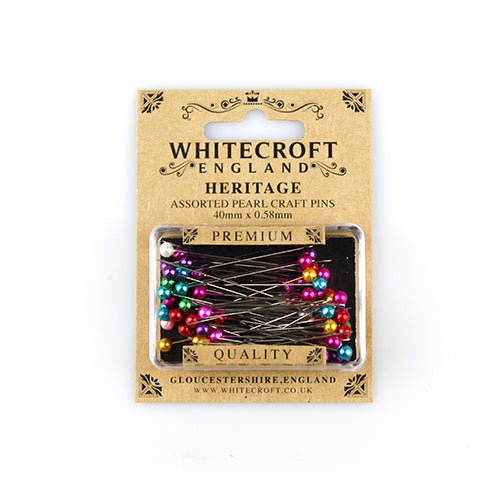 Whitecroft Pearl Craft Pins - Whitecroft - The Little Yarn Store
