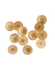 Wooden Buttons 20 MM - Rosa Pomar - The Little Yarn Store