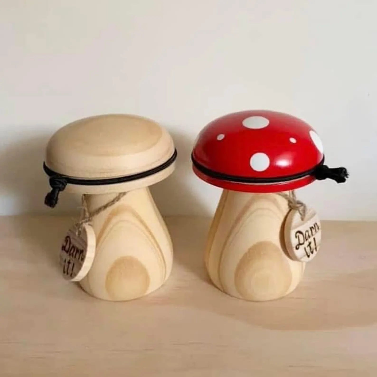 Woodrock Turning Desktop Darning Mushroom - Woodrock Turning - Natural - The Little Yarn Store