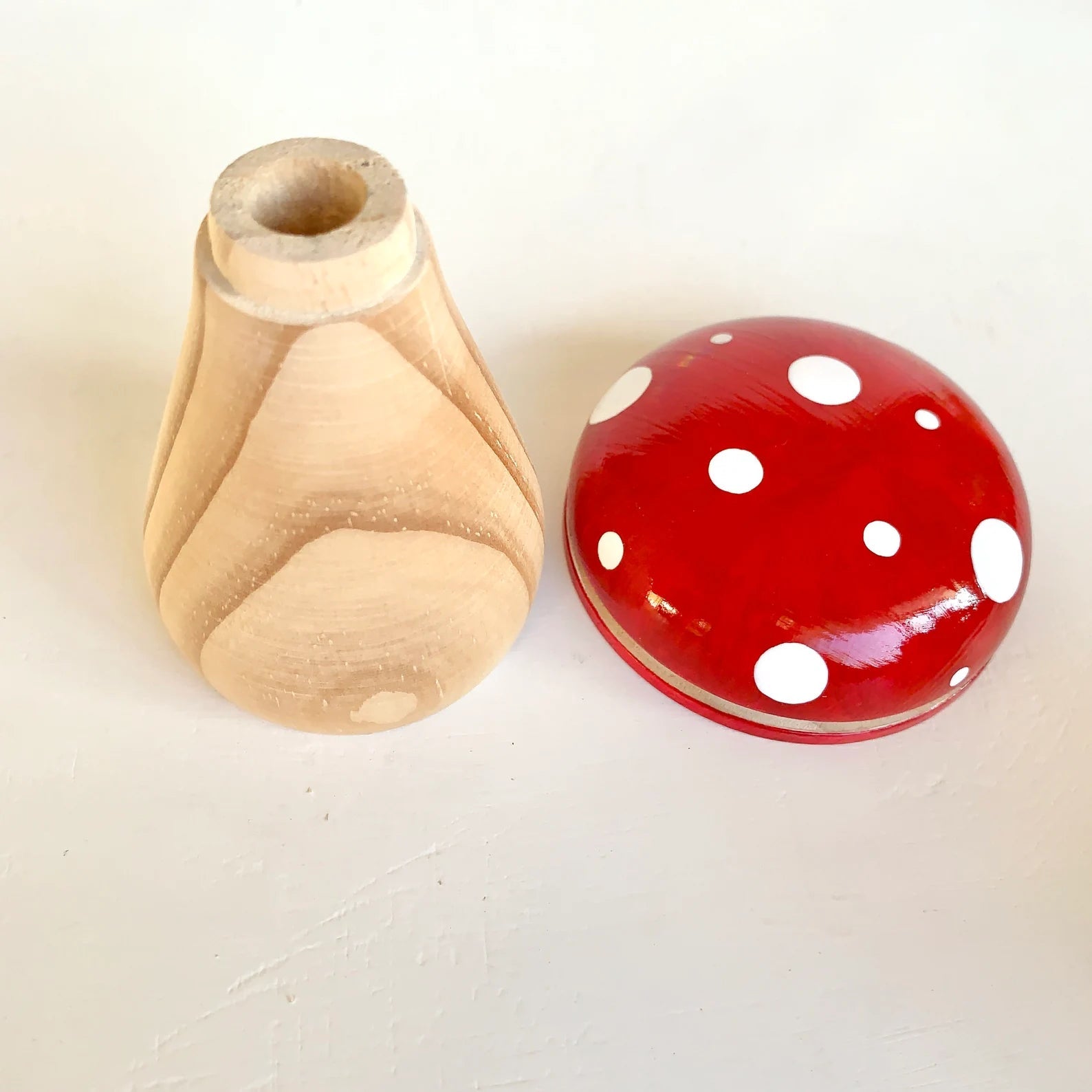 Woodrock Turning Desktop Darning Mushroom - Woodrock Turning - Natural - The Little Yarn Store