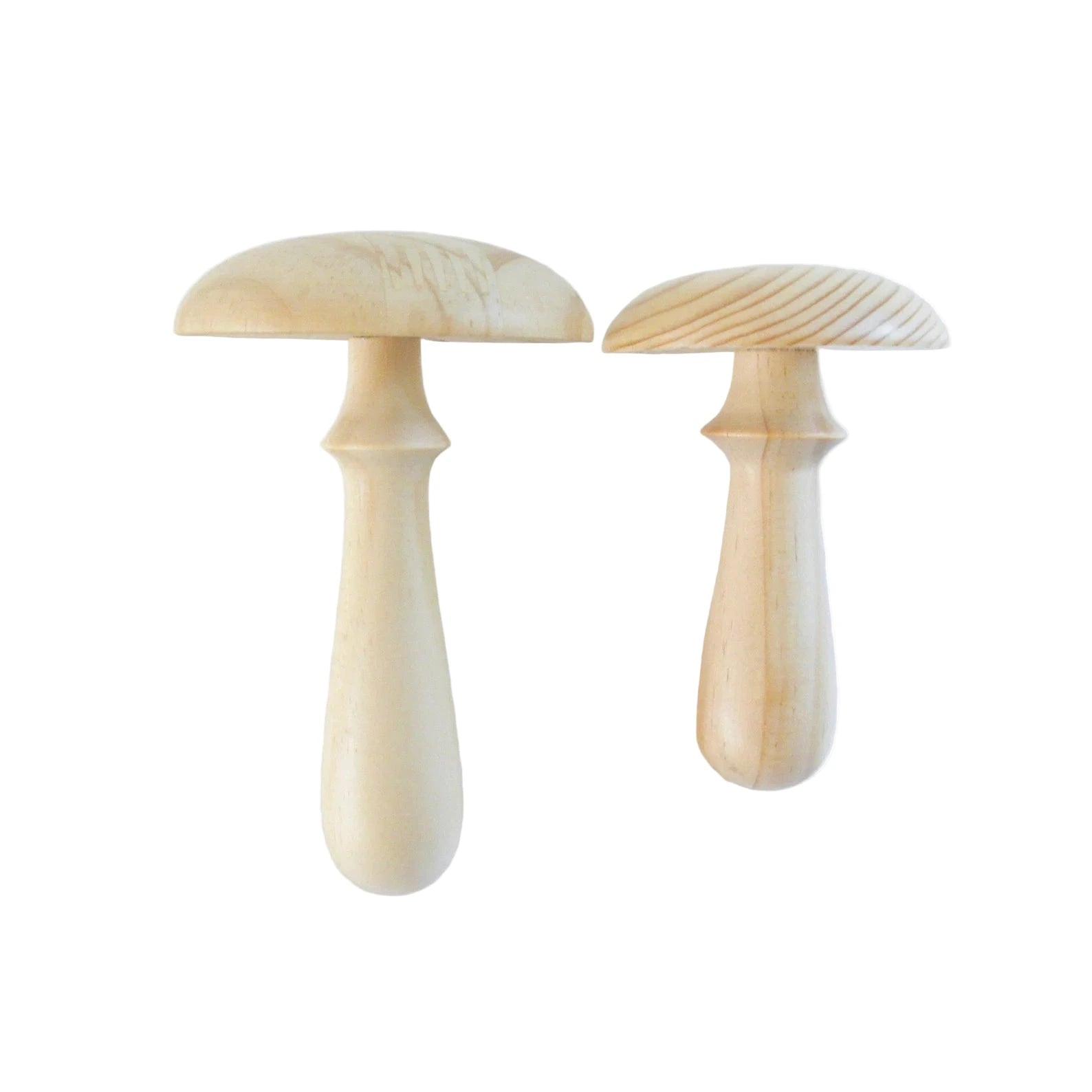 Woodrock Turning Handheld Darning Mushroom - Woodrock Turning - Natural - The Little Yarn Store