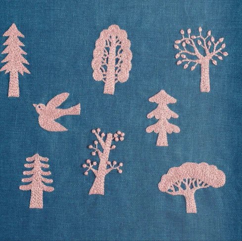 Zakka Embroidery - Yumiko Higuchi - The Little Yarn Store