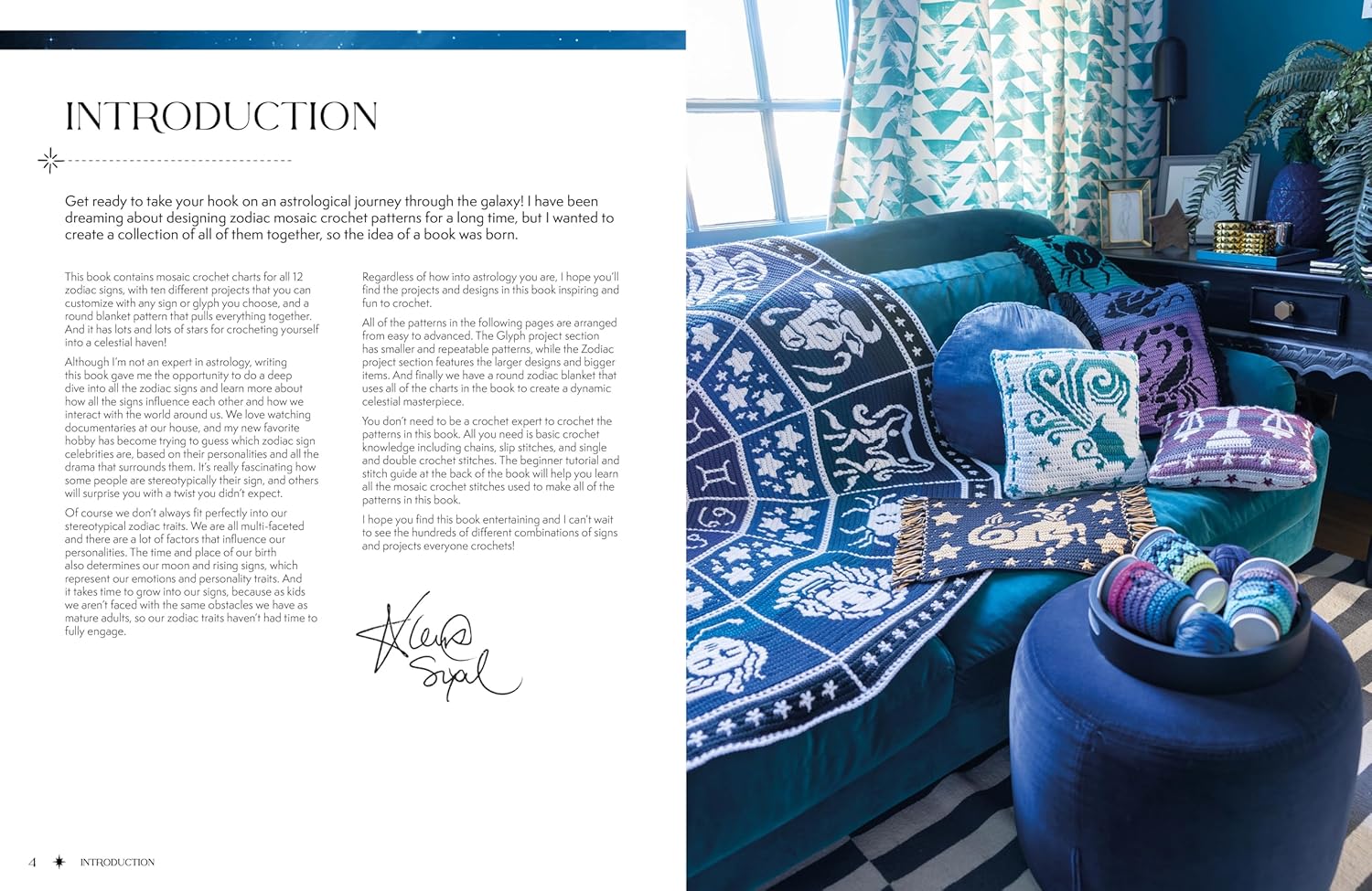 Zodiac Mosaic Crochet: A Celestial Guide to Overlay Colorwork - Alexis Sixel - The Little Yarn Store