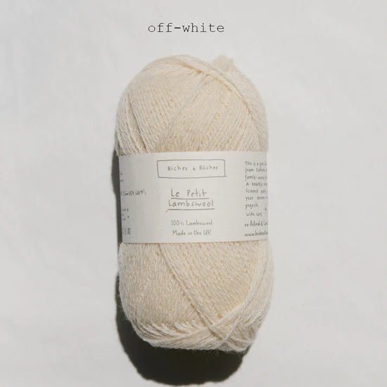 Biches &amp; Buches Le Petit Lambswool - Off-white - 4 Ply - Biches &amp; Buches - The Little Yarn Store