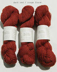 Biches & Buches Le Petit Lambswool - Dark Red - 4 Ply - Biches & Buches - The Little Yarn Store