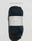 Biches & Buches Le Petit Lambswool - Dark Blue Black - 4 Ply - Biches & Buches - The Little Yarn Store