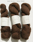Biches & Buches Le Petit Lambswool - Dark Brown - 4 Ply - Biches & Buches - The Little Yarn Store