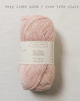 Biches & Buches Le Petit Lambswool - Very Light Pink - 4 Ply - Biches & Buches - The Little Yarn Store