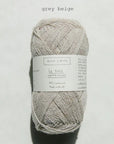 Biches & Buches Le Petit Lambswool - Biches & Buches - Grey Beige - The Little Yarn Store