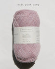 Biches & Buches Le Petit Lambswool - Biches & Buches - Soft Pink Grey - The Little Yarn Store