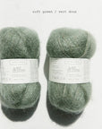 Biches & Buches Le Petit Silk & Mohair - Soft Green - 2 Ply - Biches & Buches - The Little Yarn Store