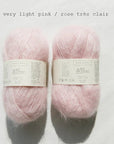 Biches & Buches Le Petit Silk & Mohair - Very Light Pink - 2 Ply - Biches & Buches - The Little Yarn Store
