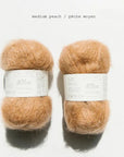 Biches & Buches Le Petit Silk & Mohair - Medium Peach - 2 Ply - Biches & Buches - The Little Yarn Store