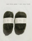 Biches & Buches Le Petit Silk & Mohair - Dark Blue Green - 2 Ply - Biches & Buches - The Little Yarn Store