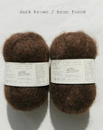 Biches & Buches Le Petit Silk & Mohair - Dark Brown - 2 Ply - Biches & Buches - The Little Yarn Store