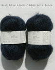 Biches & Buches Le Petit Silk & Mohair - Dark Blue Black - 2 Ply - Biches & Buches - The Little Yarn Store