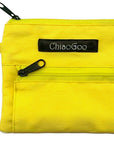 ChiaoGoo Accessory Pouches - Yellow Nylon 4.75" x 3.75" - ChiaoGoo - Notions - The Little Yarn Store
