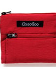 ChiaoGoo Accessory Pouches - Red Nylon 4.75" x 3.75" - ChiaoGoo - Notions - The Little Yarn Store