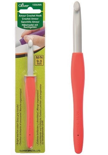 Clover Amour Crochet Hook - 9.0 mm - Clover - Hooks - The Little Yarn Store