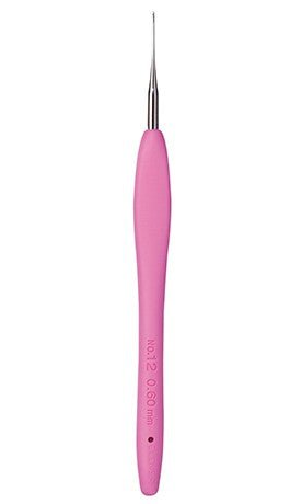 Clover Amour Crochet Hook - 0.6 mm - Clover - Hooks - The Little Yarn Store