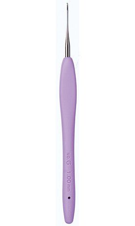 Clover Amour Crochet Hook - 1.0 mm - Clover - Hooks - The Little Yarn Store