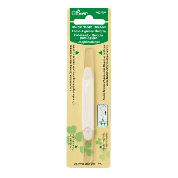 Clover Double Needle Threader - Clover - The Little Yarn Store