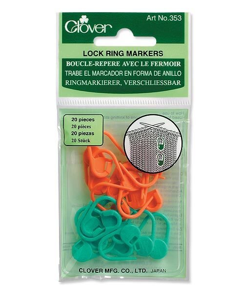 Clover Locking Stitch Markers - Clover - Notions - The Little Yarn Store