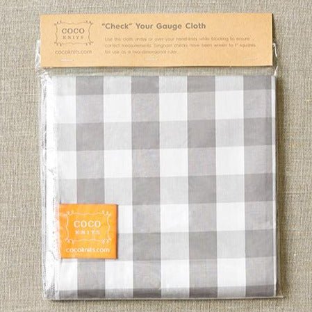 Cocoknits Check Your Gauge Cloth - Cocoknits - The Little Yarn Store