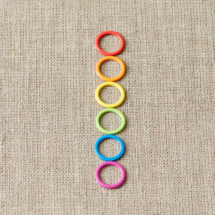 Cocoknits Colourful Ring Stitch Markers - Regular - Cocoknits - Notions - The Little Yarn Store