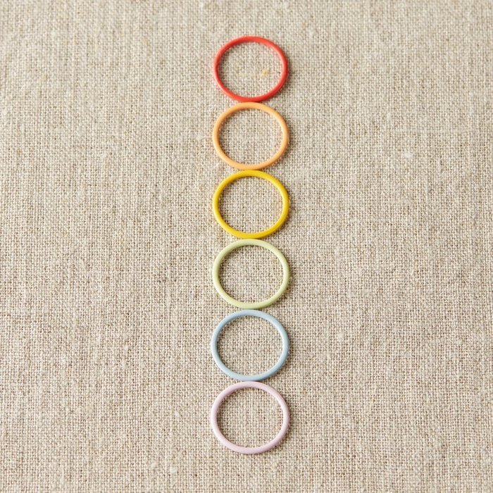 Cocoknits Colourful Ring Stitch Markers - Jumbo - Cocoknits - Notions - The Little Yarn Store