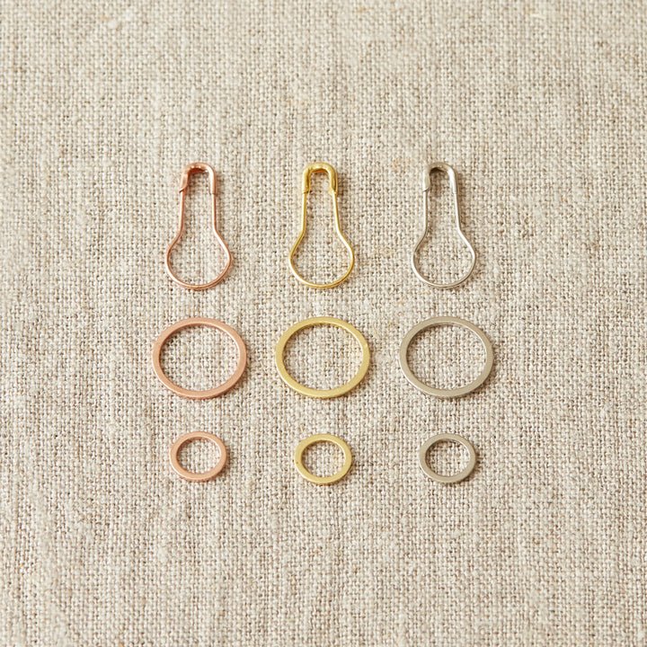 Cocoknits Precious Metal Stitch Markers - Cocoknits - Notions - The Little Yarn Store