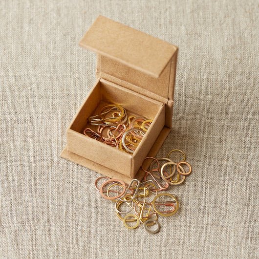 Cocoknits Precious Metal Stitch Markers - Cocoknits - Notions - The Little Yarn Store