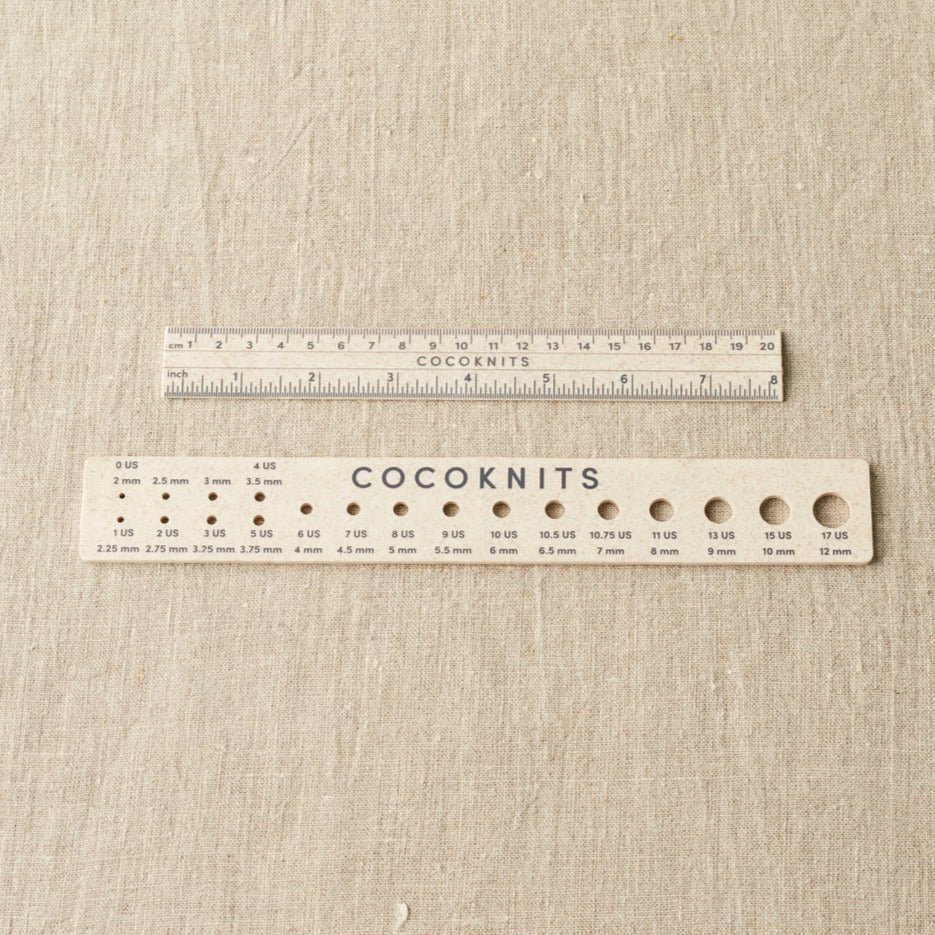 Cocoknits Ruler and Gauge Set - Cocoknits - Notions - The Little Yarn Store