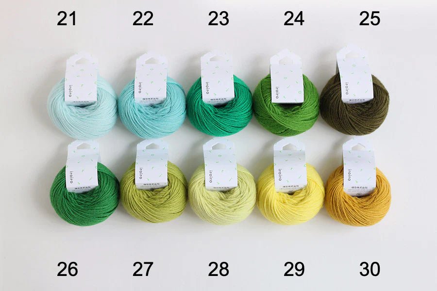 Daruma Iroiro - 21 Mint - 4 Ply - Daruma - The Little Yarn Store