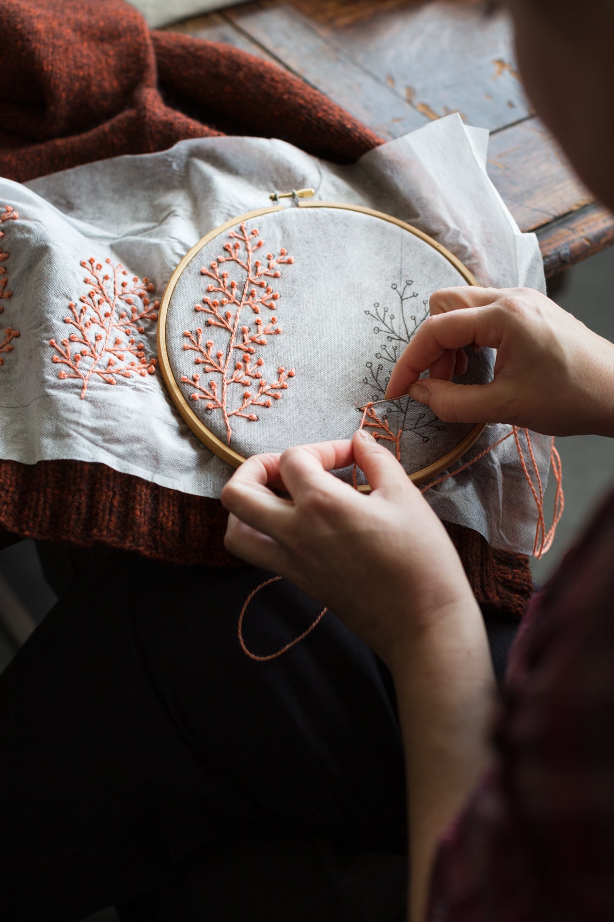 Embroidery on Knits - Books - Laine - The Little Yarn Store