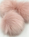 Faux Fur Pom Poms - Pretty in Pink - LovelyLoopsDesigns - New - The Little Yarn Store
