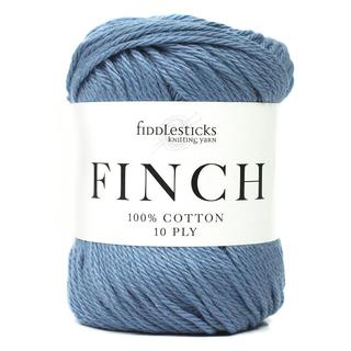 Fiddlesticks Finch - 6207 Blue Jeans - 10 Ply - Cotton - The Little Yarn Store