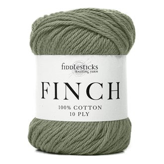 Fiddlesticks Finch - 6225 Khaki - 10 Ply - Cotton - The Little Yarn Store