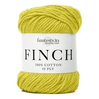 Fiddlesticks Finch - 6226 Chartreuse - 10 Ply - Cotton - The Little Yarn Store