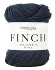 Fiddlesticks Finch - 6208 Navy - 10 Ply - Cotton - The Little Yarn Store