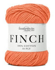 Fiddlesticks Finch - 6228 Tangelo - 10 Ply - Cotton - The Little Yarn Store