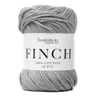 Fiddlesticks Finch - 6215 Silver - 10 Ply - Cotton - The Little Yarn Store